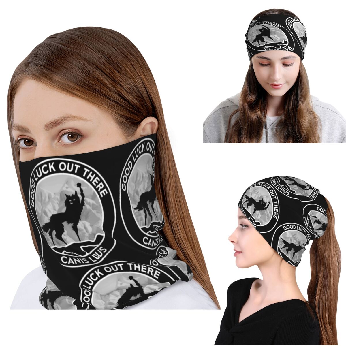Knit Beanie Hat Warm - Fantastic Mr Fox - Wolf -