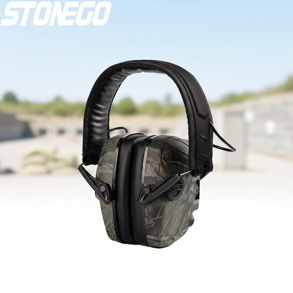 Earmuffs Foldable - Outdoor Tactical Electronic Shooting Earmuff Antinoise
