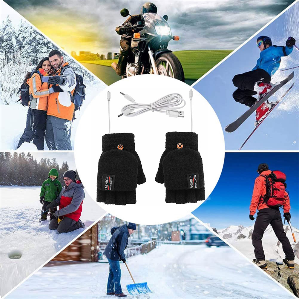 Electric USB Heating Gloves Ha - Hand Warmer Electric recension och pris