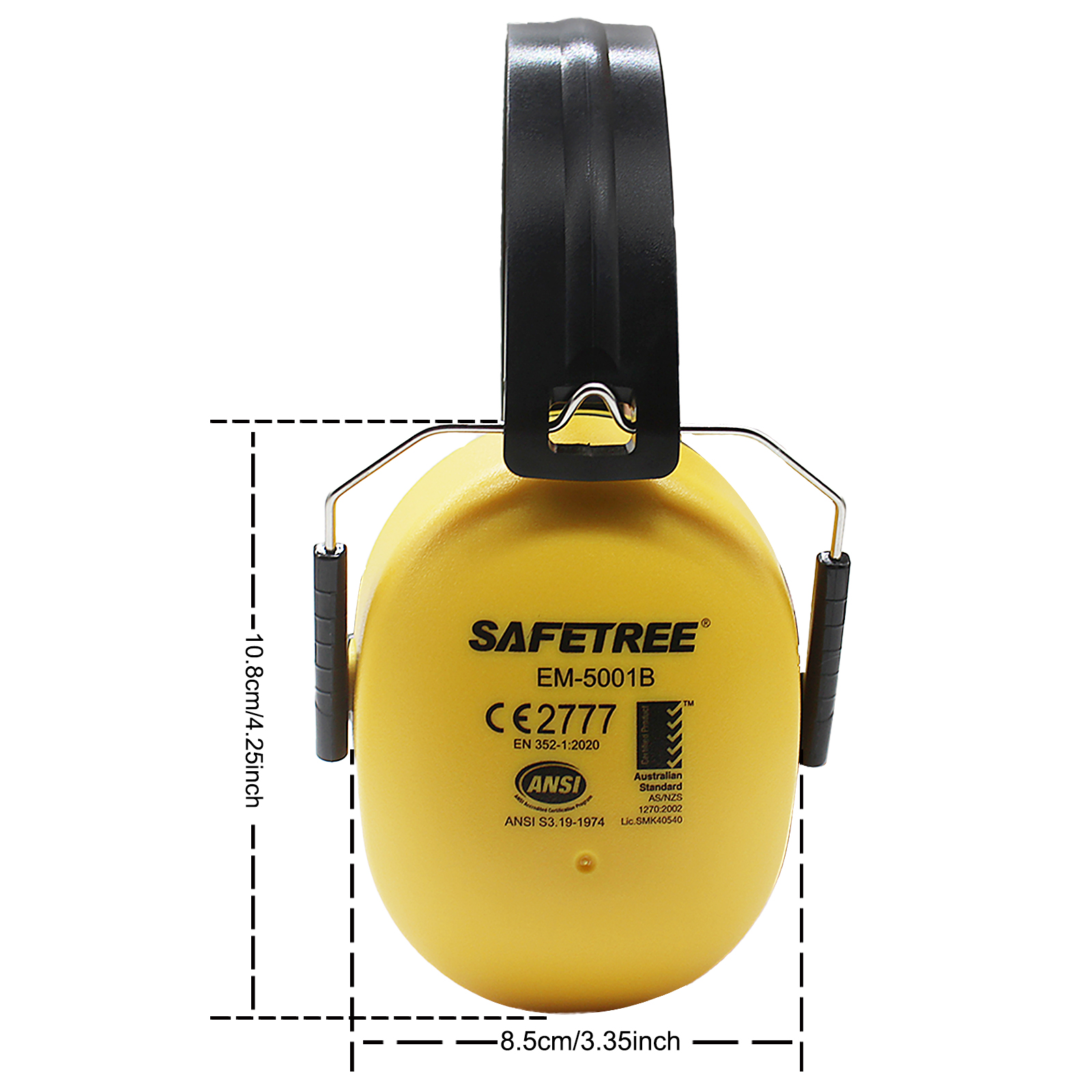 Safetree CE En 352-1: 2002 Fol - Earmuffs Foldable recension och pris