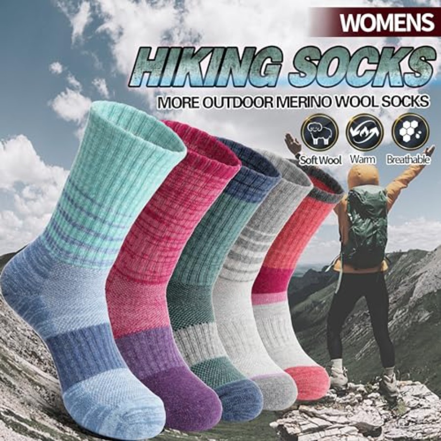 Anlisim Merino Wool Hiking Soc - Thermal Sock Wool recension och pris