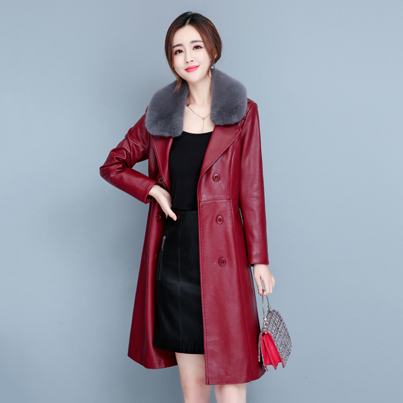 M-7XL Woman Sheepskin OverCoat - Down Jacket Packable recension och pris
