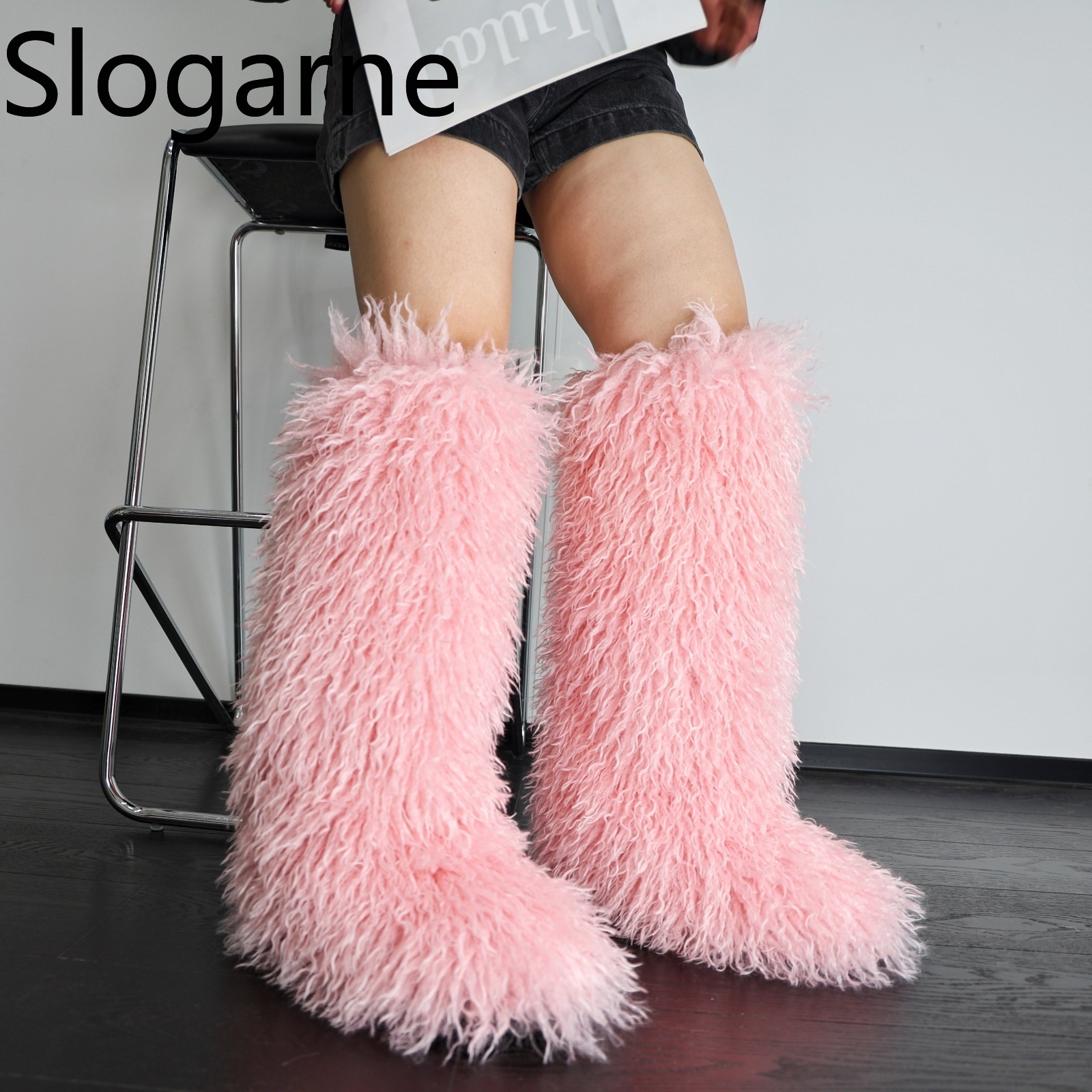 Luxury Winter Faux Fur Knee Hi - Waterproof Winter Boot recension och pris