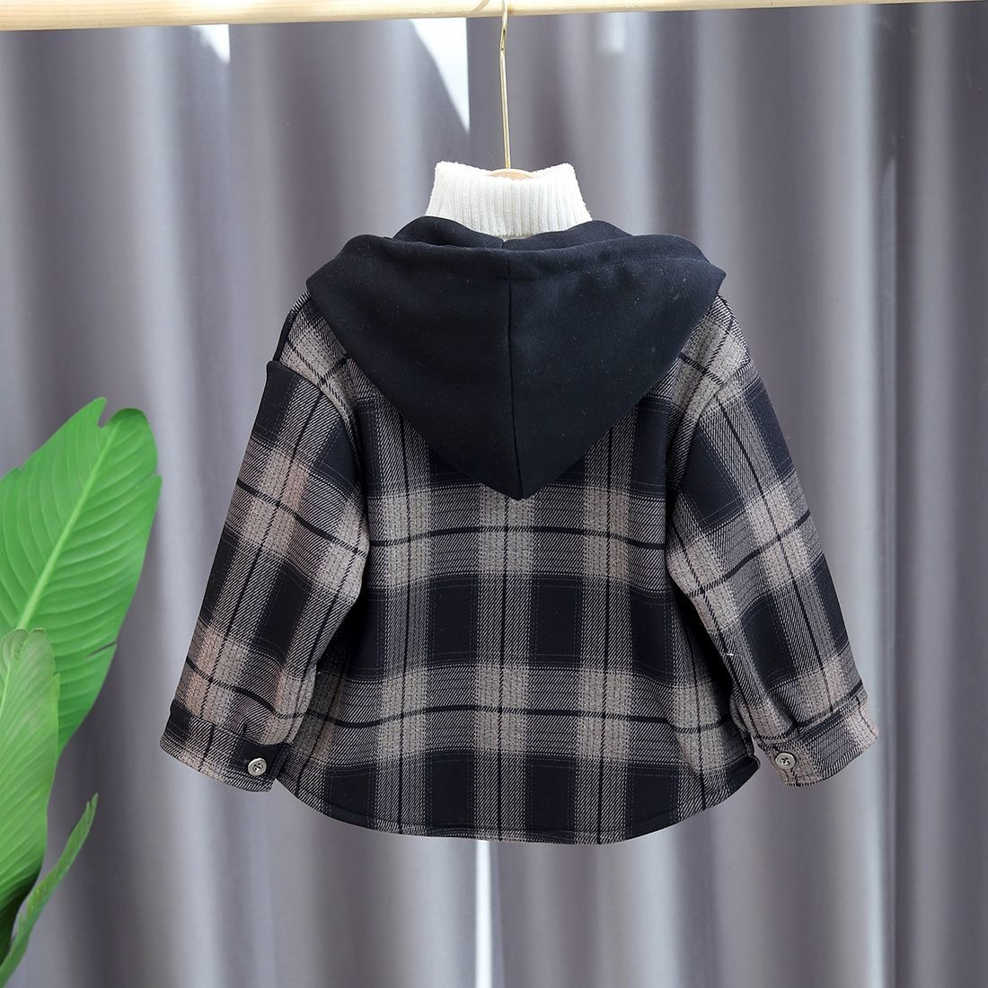 2025 New Boys Autumn Winter Fl - Flannel Shirt Lined recension och pris