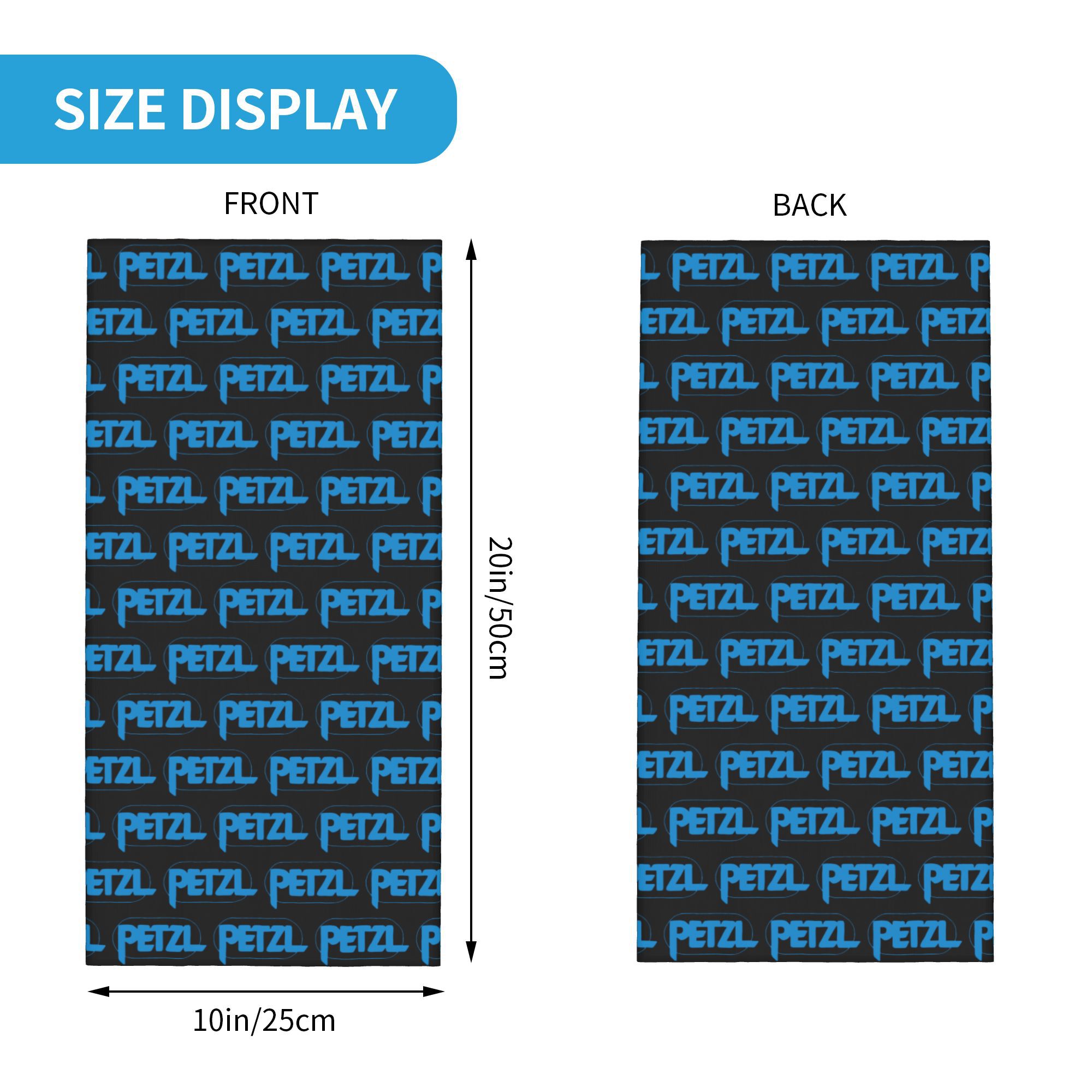 Custom P-Petzls Classical Logo - Neck Gaiter Fleece recension och pris