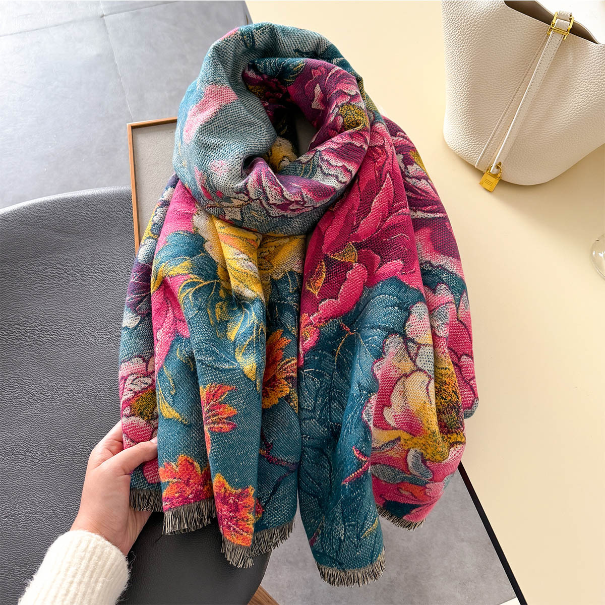Warm Cashmere Scarf Women Shaw - Cashmere Pashmina Wrap recension och pris