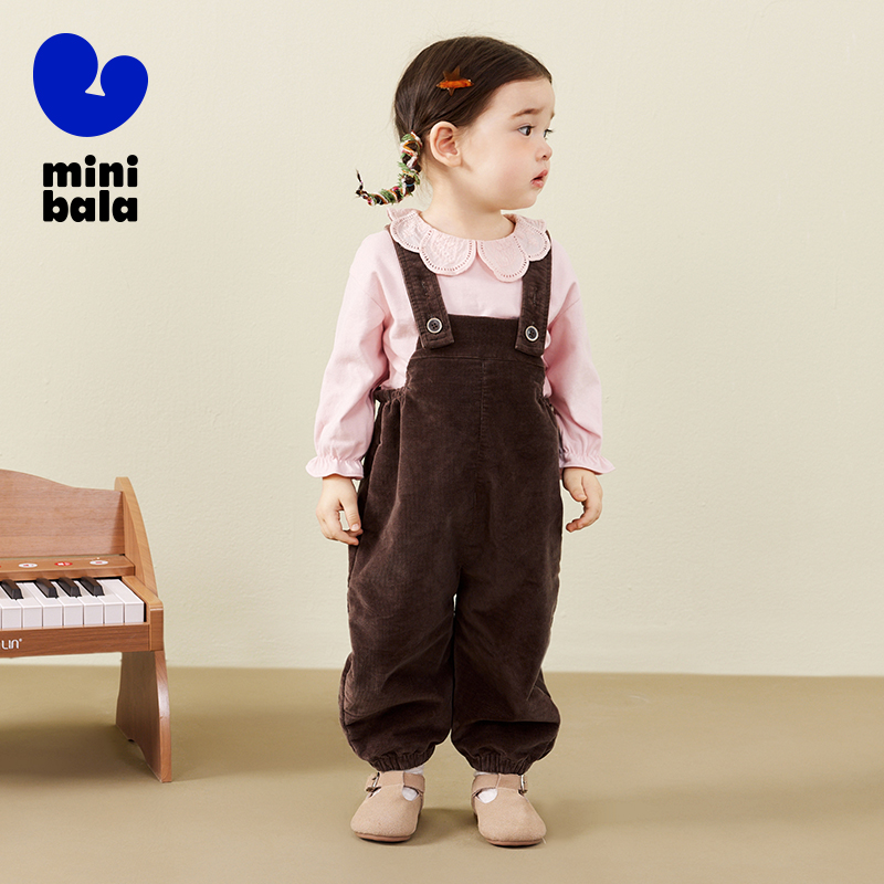 Mini Bala Kids Overalls Boys G - Corduroy Pant Warm recension och pris