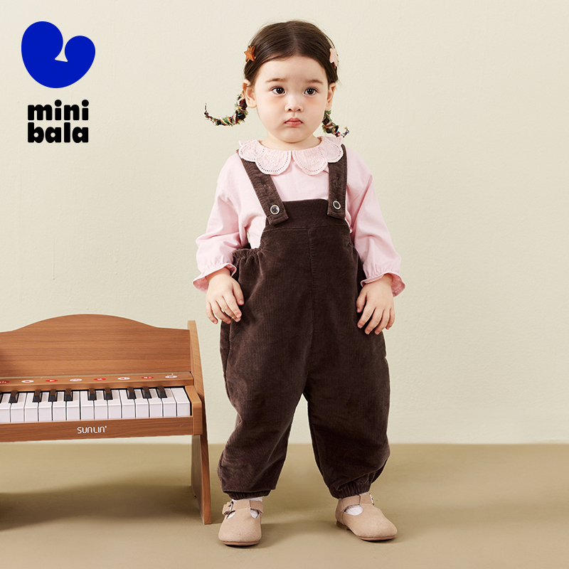 Mini Bala Kids Overalls Boys G - Corduroy Pant Warm recension och pris