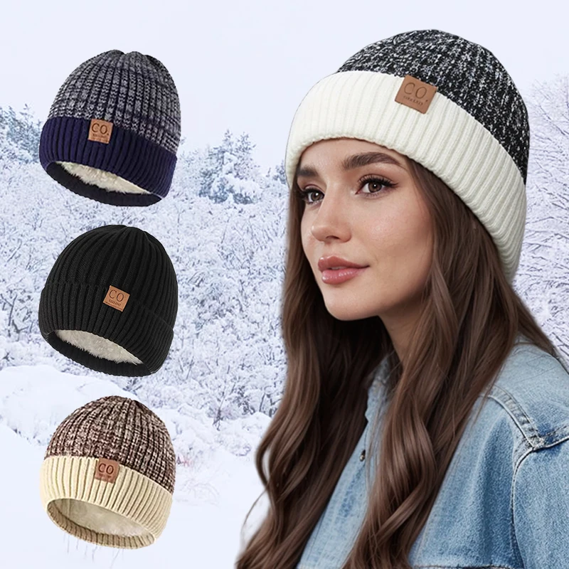 Women Brimless Cap Women Men W - Knit Beanie Hat Warm recension och pris