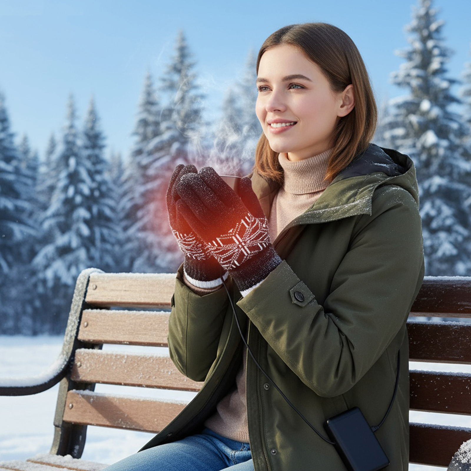 USB Touchscreen Hand Warmer Wi - Touch Screen Gloves recension och pris