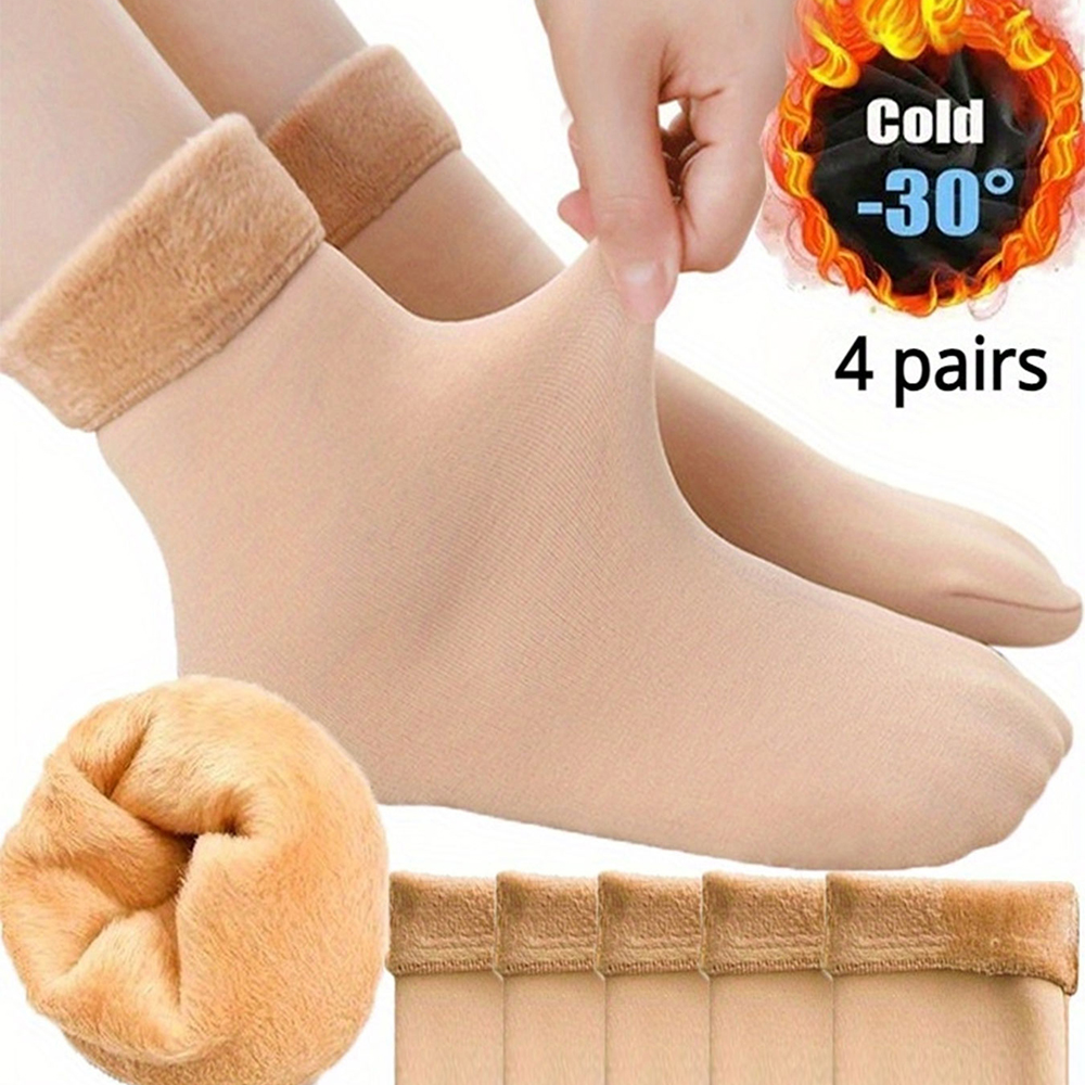 2/4 Pairs Winter Warm Thicken  - Thermal Sock Wool recension och pris