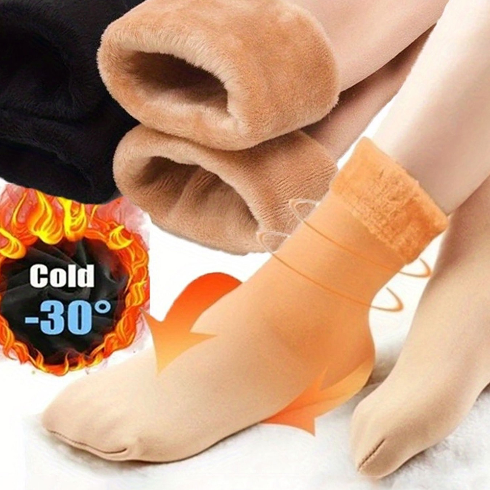 2/4 Pairs Winter Warm Thicken  - Thermal Sock Wool recension och pris