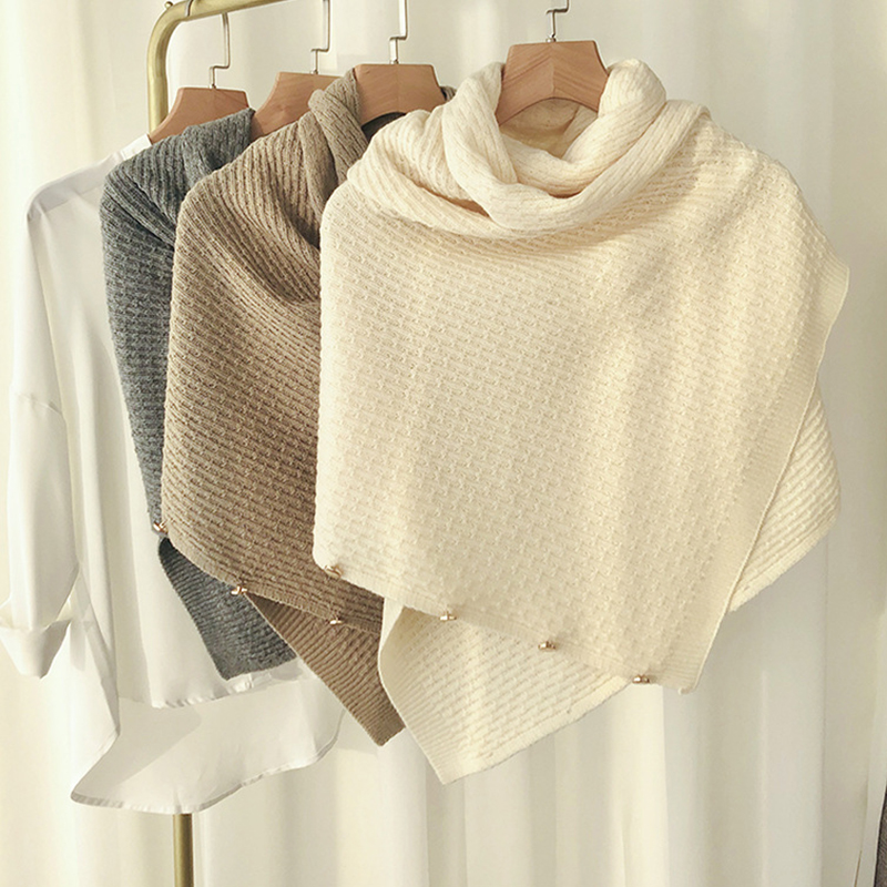 New Spring Women's Knitted Sca - Cashmere Pashmina Wrap recension och pris
