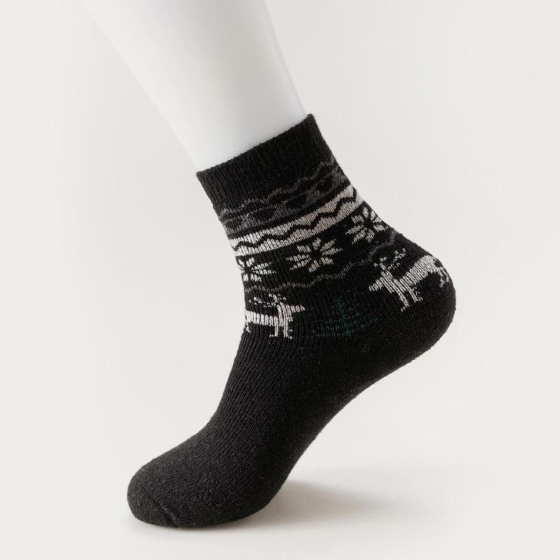 5 Pairs Men's Faux Wool Socks  - Thermal Sock Wool recension och pris