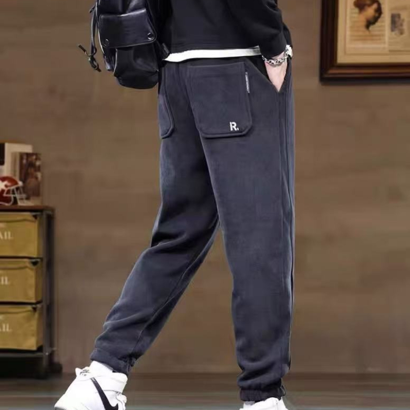 Men’s Winter Fleece Lined Pant - Corduroy Pant Warm recension och pris