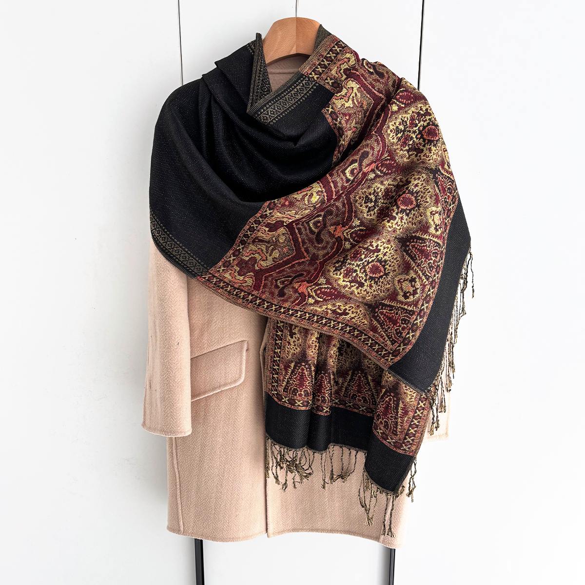 Luxury Scarf For Women Autumn  - Cashmere Pashmina Wrap recension och pris