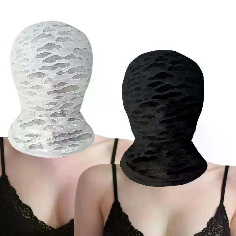 Gothic Punk Distressed Ripped  - Balaclava Ski Mask recension och pris
