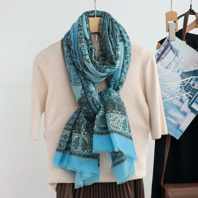 Tassels Long Scarf Luxury Bran - Cashmere Pashmina Wrap recension och pris