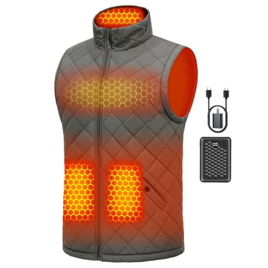 Wulcea Graphene Heated Vest Fo - Heated Vest Battery recension och pris
