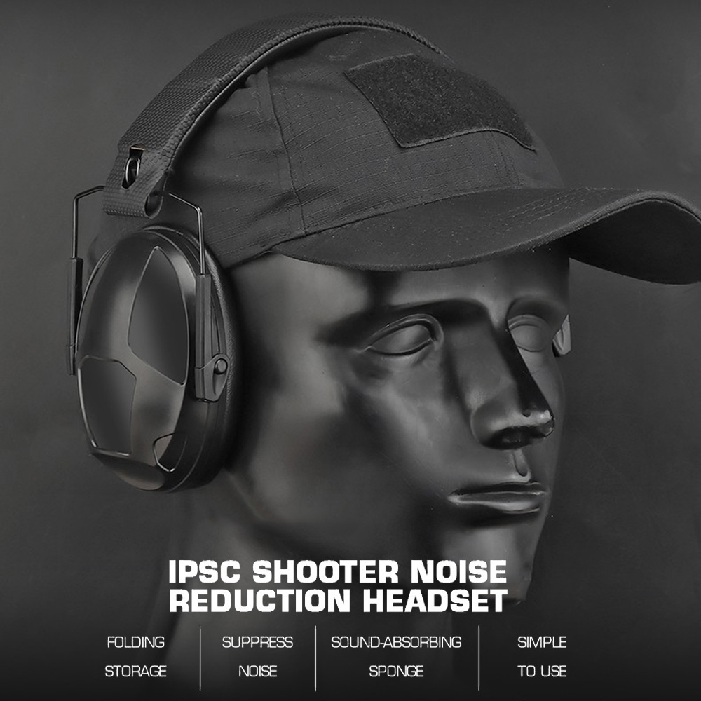 IPSC Shooting Noise Cancelling - Earmuffs Foldable recension och pris