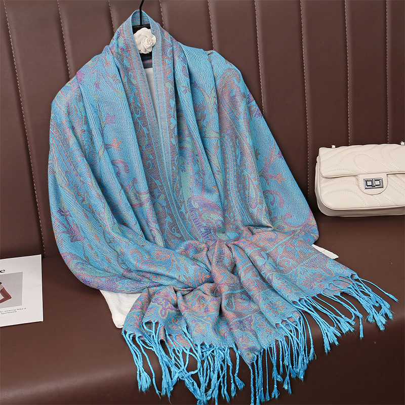Tassel Blanket Design Thick Pa - Cashmere Pashmina Wrap recension och pris