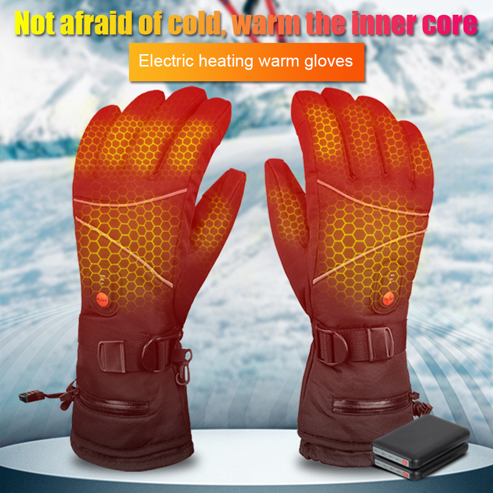 1 Pair Electric Heating Gloves - Touch Screen Gloves recension och pris
