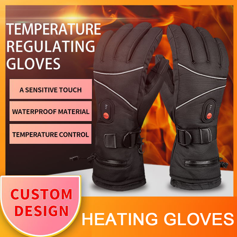 1 Pair Electric Heating Gloves - Touch Screen Gloves recension och pris