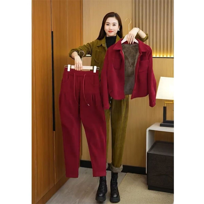 Autumn Winter Thick Corduroy S - Corduroy Pant Warm recension och pris