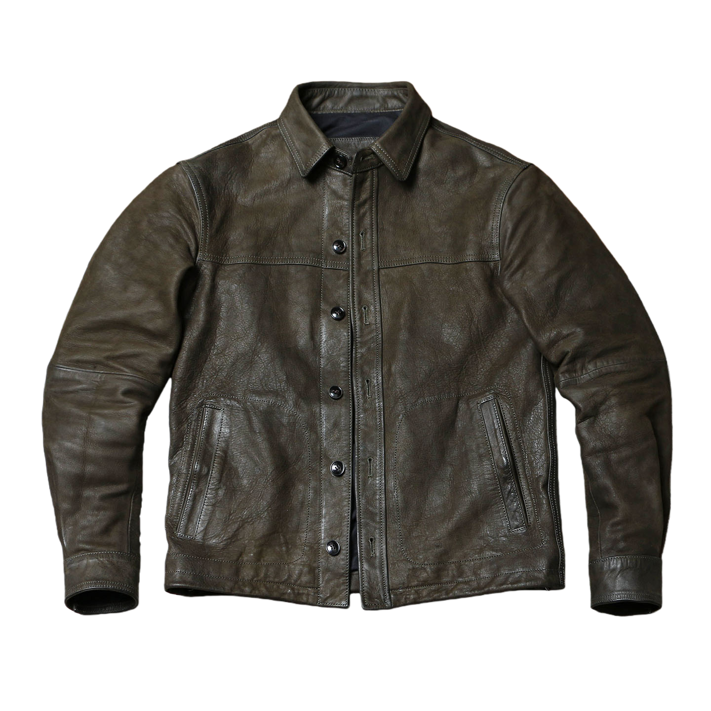 Genuine Natural Sheepskin Turn - Down Jacket Packable recension och pris