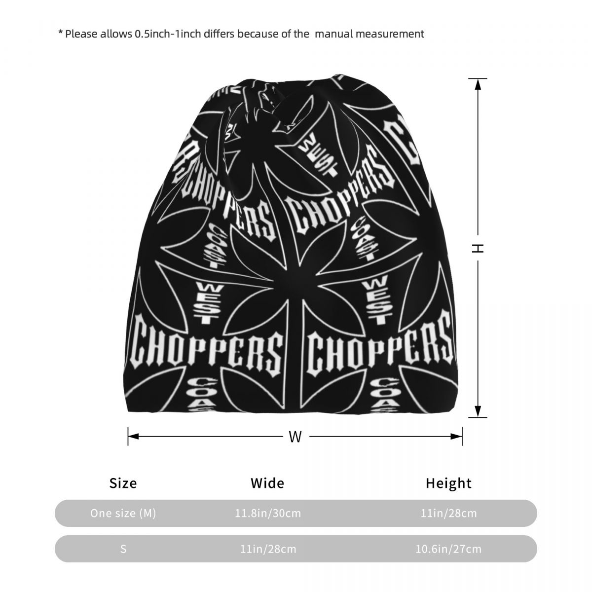 Personalized West Coast Iron C - Knit Beanie Hat Warm recension och pris
