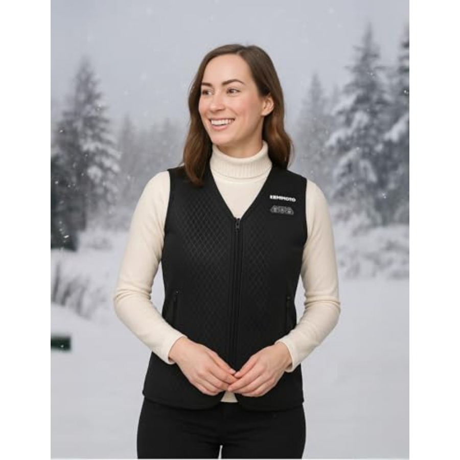 KEMIMOTO Womens Heated Vest El - Heated Vest Battery recension och pris