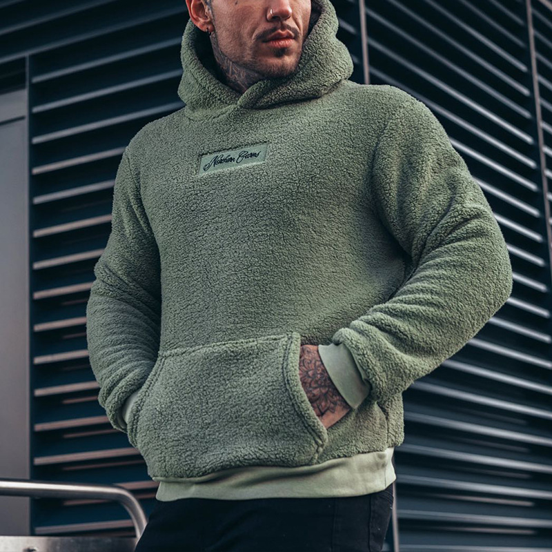 Men's Fuzzy Sherpa Sweatshirt  - Sherpa Hoodie Fleece recension och pris