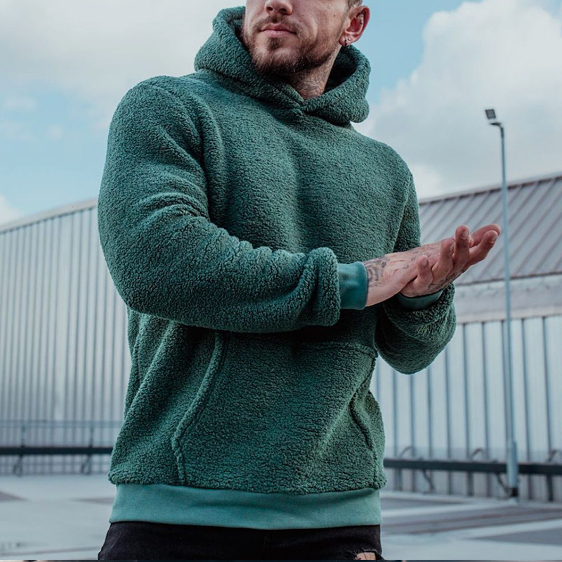 Men's Fuzzy Sherpa Sweatshirt  - Sherpa Hoodie Fleece recension och pris
