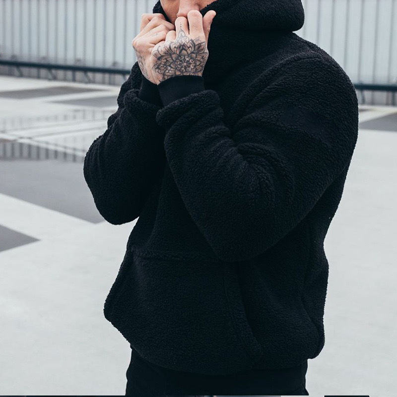 Men's Fuzzy Sherpa Sweatshirt  - Sherpa Hoodie Fleece recension och pris