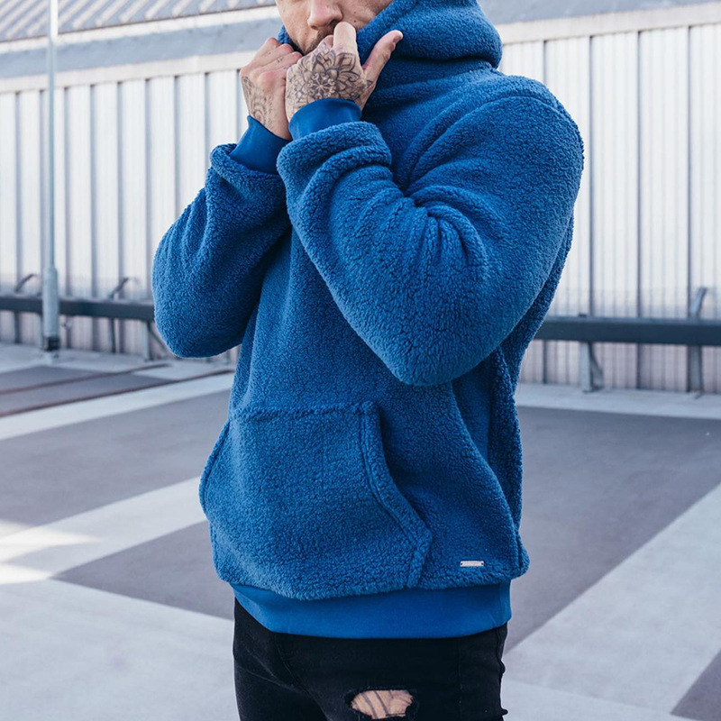 Men's Fuzzy Sherpa Sweatshirt  - Sherpa Hoodie Fleece recension och pris