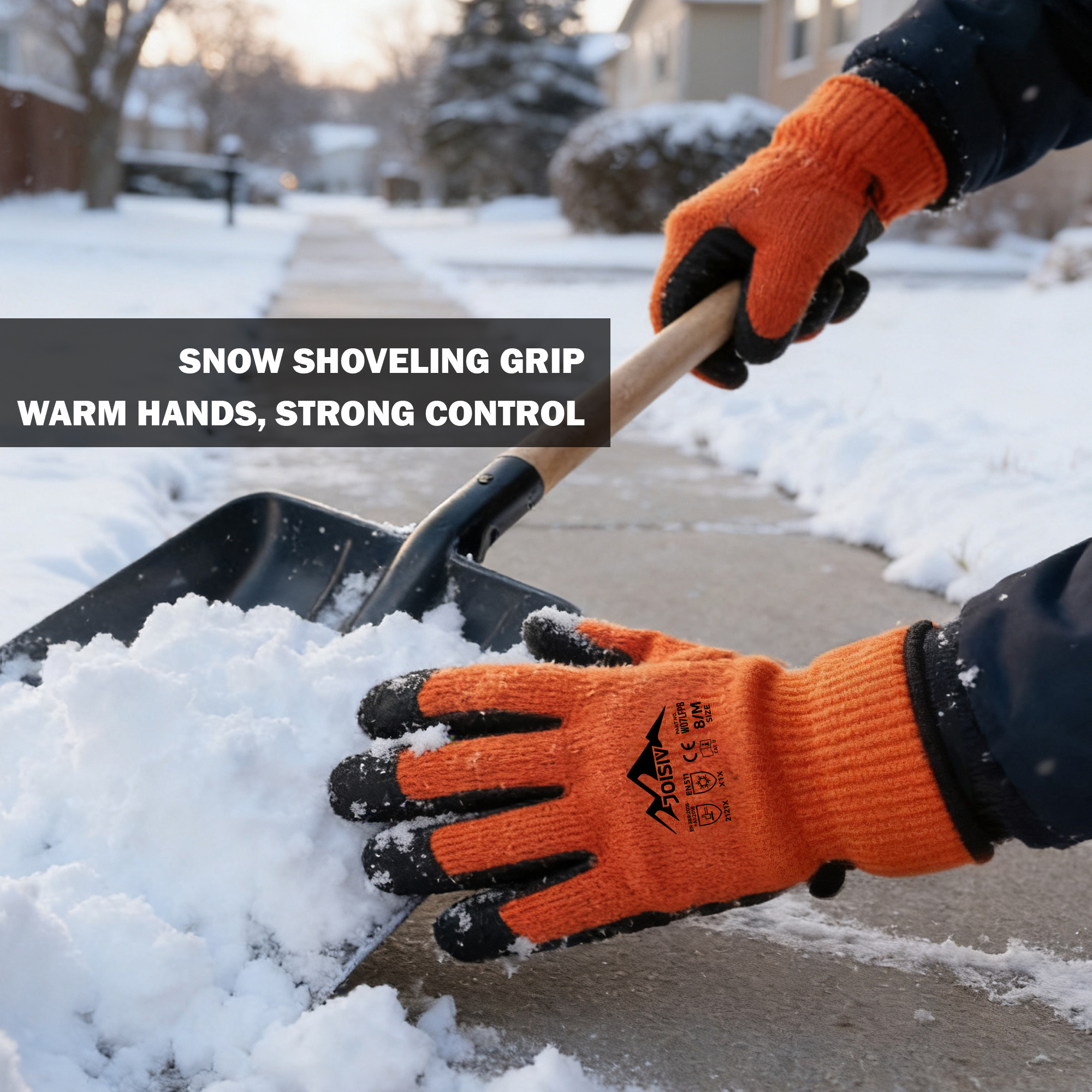 1 Pair Thermal Insulated Work  - Snow Glove Insulated recension och pris