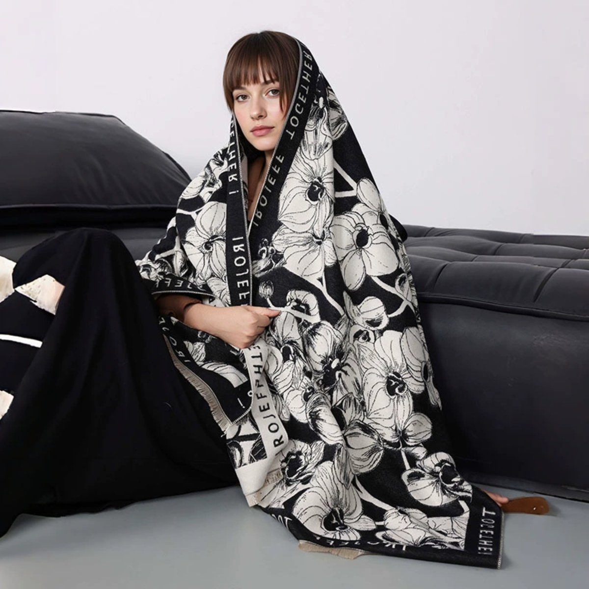 Luxury Winter Women's Imitatio - Cashmere Pashmina Wrap recension och pris