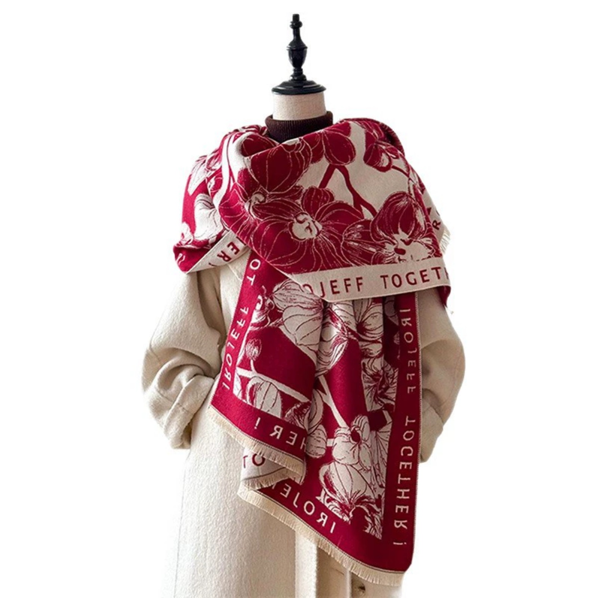 Luxury Winter Women's Imitatio - Cashmere Pashmina Wrap recension och pris