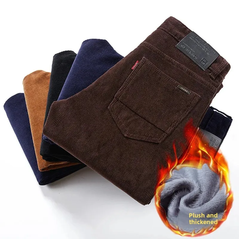 Thickened Fleece Lined Corduro - Corduroy Pant Warm recension och pris