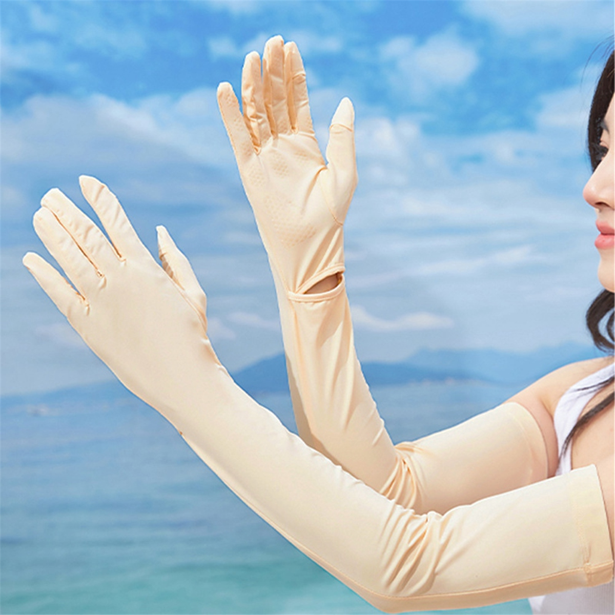 A11I Women UV Long Sun Protect - Touch Screen Gloves recension och pris