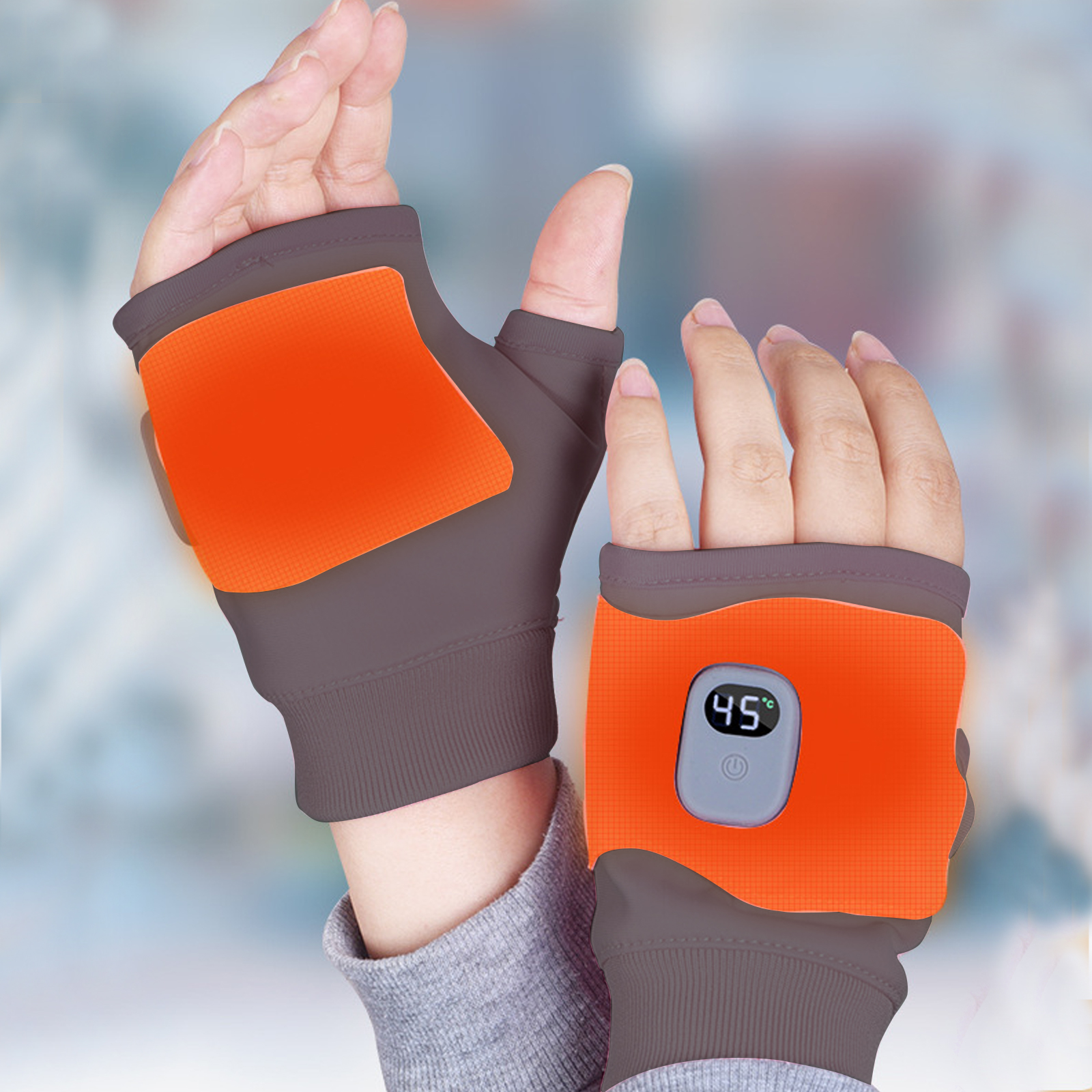 Rechargeable USB Fingerless He - Hand Warmer Electric recension och pris
