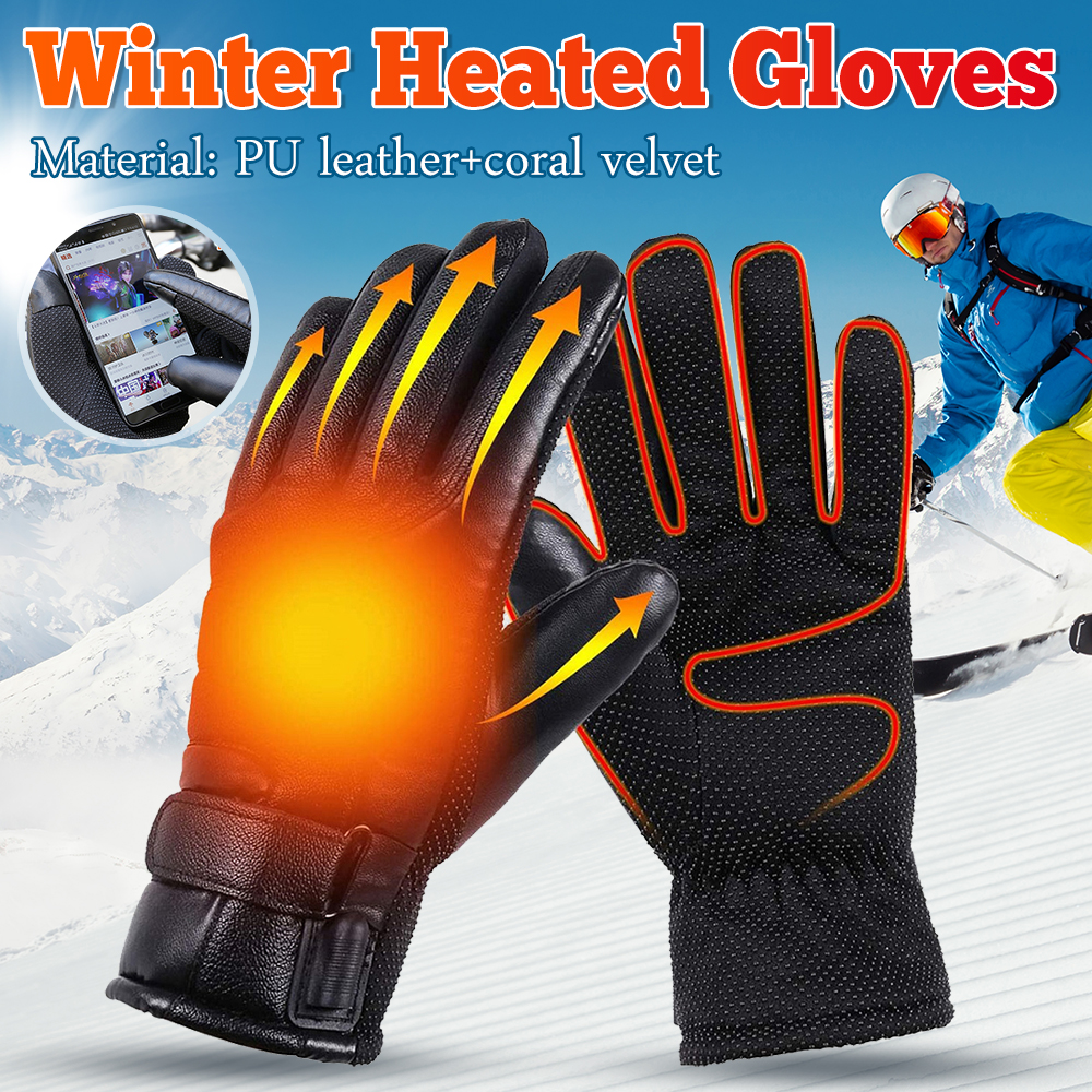USB Electric Heated Gloves Out - Touch Screen Gloves recension och pris