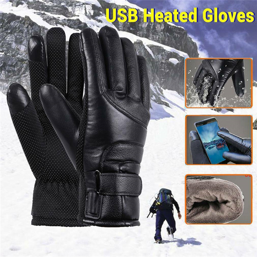 USB Electric Heated Gloves Out - Touch Screen Gloves recension och pris