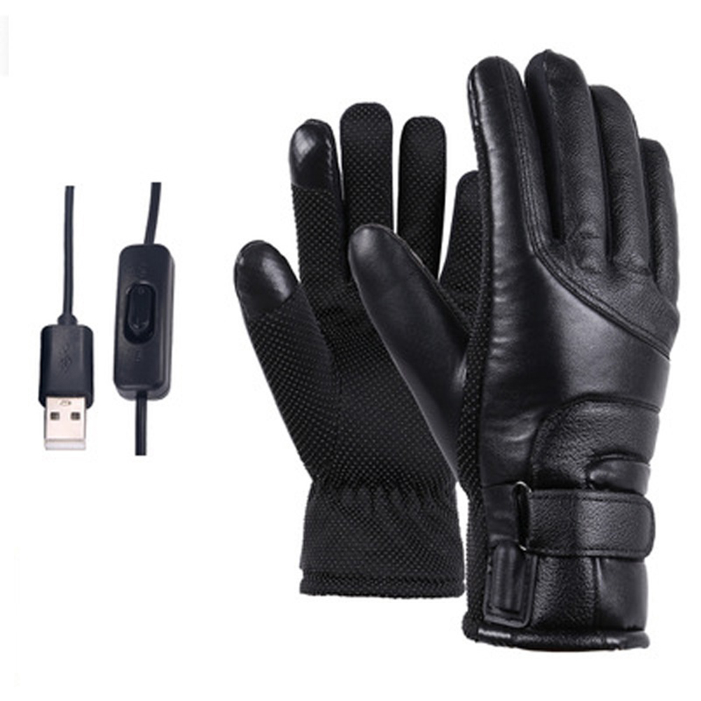 USB Electric Heated Gloves Out - Touch Screen Gloves recension och pris