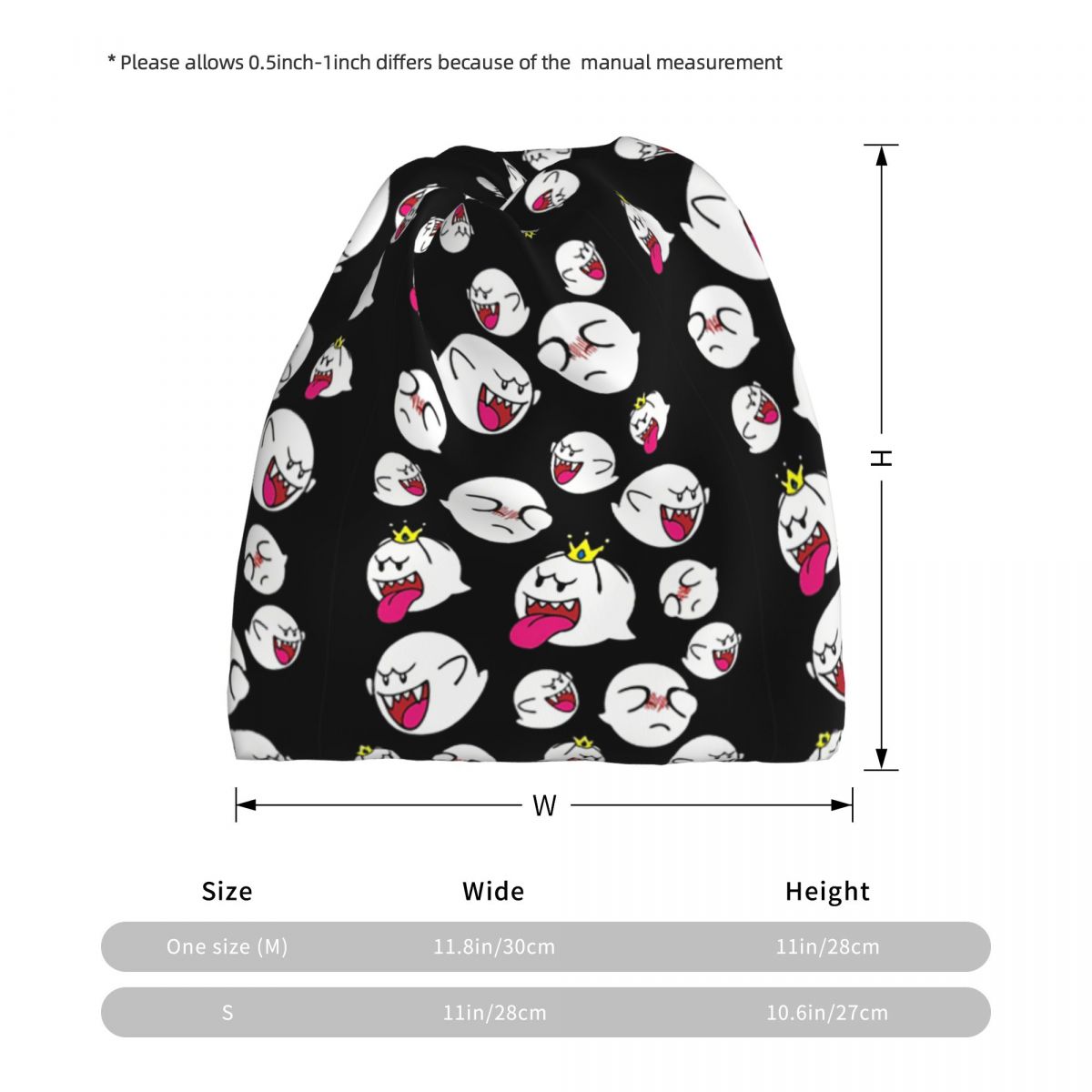King Boo Bandana Neck Gaiter M - Knit Beanie Hat Warm recension och pris