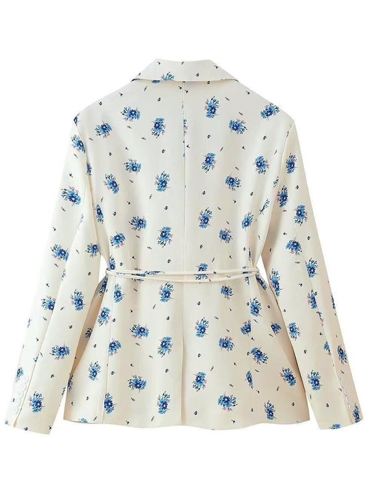 FSMG Elegant Flower Printed Lo - Down Jacket Packable recension och pris