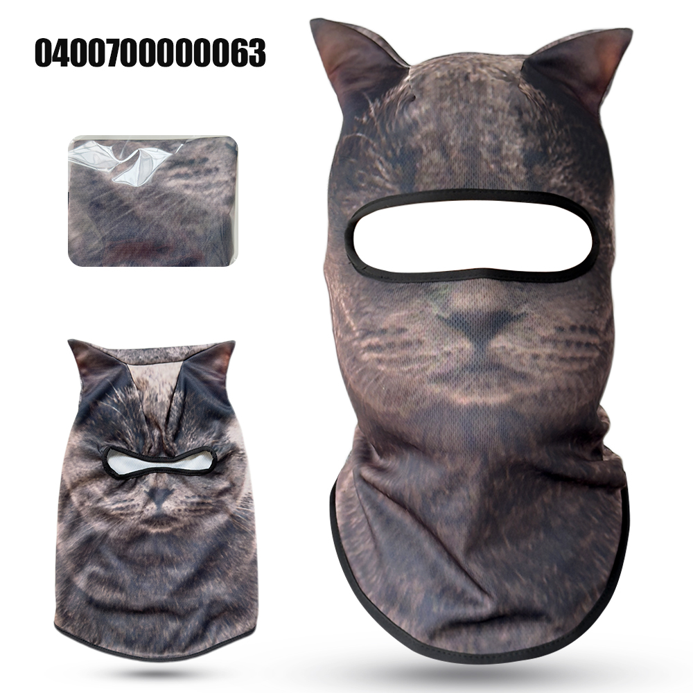 3D cat animal skiing Balaclava - Balaclava Ski Mask recension och pris
