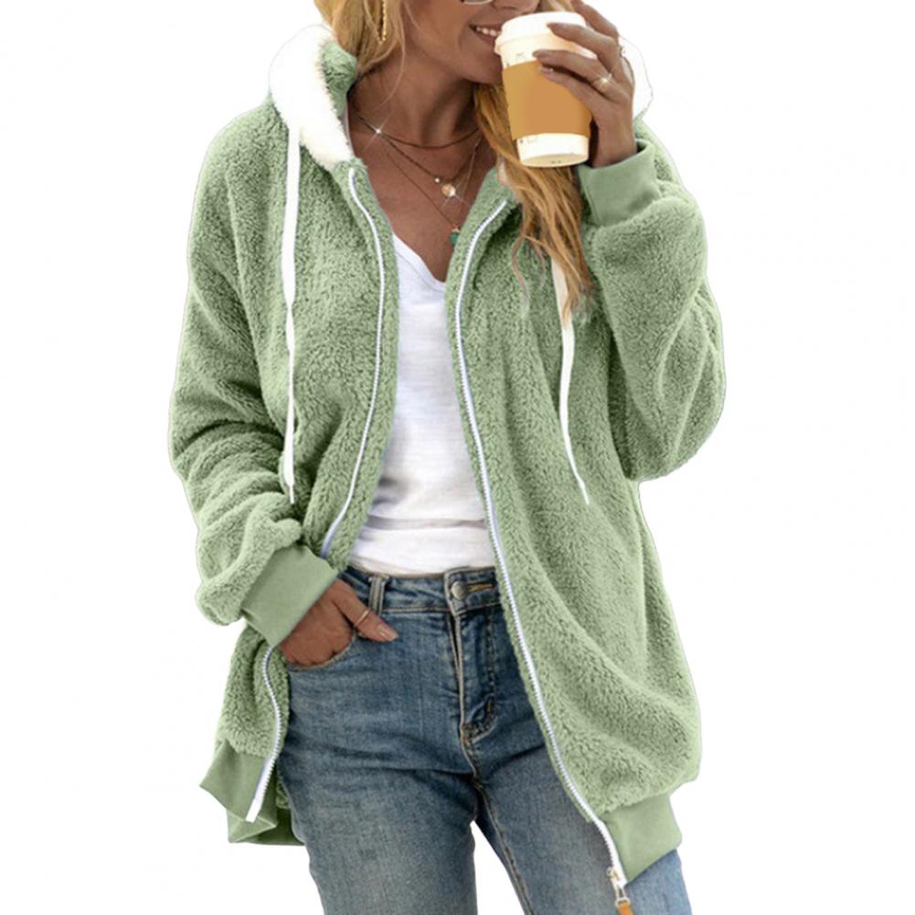 Sherpa Jacket for Women Winter - Sherpa Hoodie Fleece recension och pris