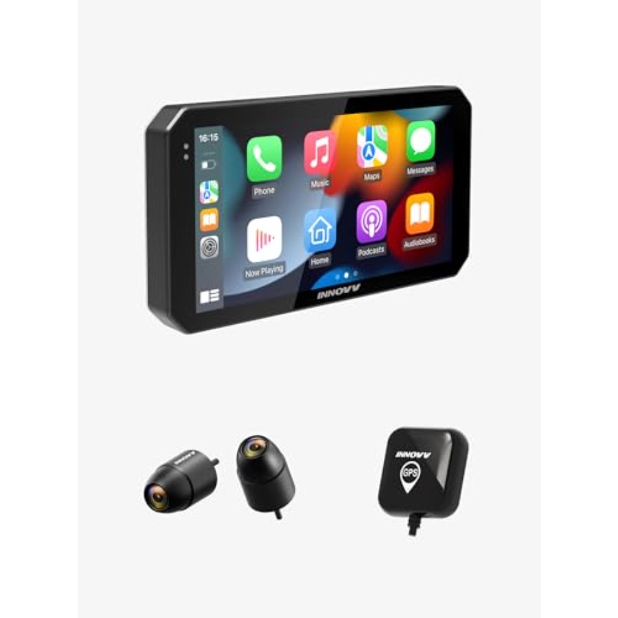 Motorcycle GPS Navigation with - Touch Screen Gloves recension och pris