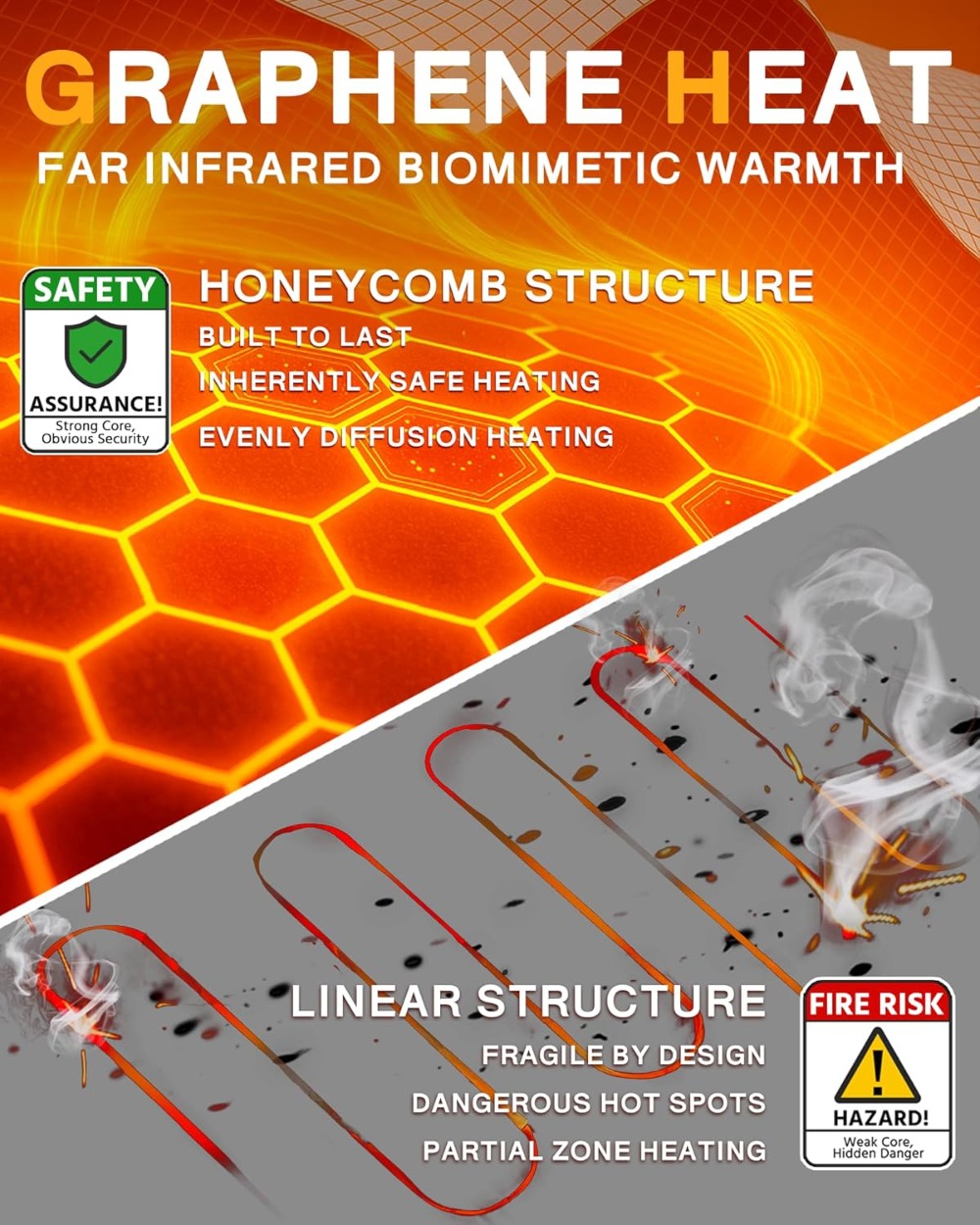 Fast-Charge Graphene Heated Ve - Heated Vest Battery recension och pris